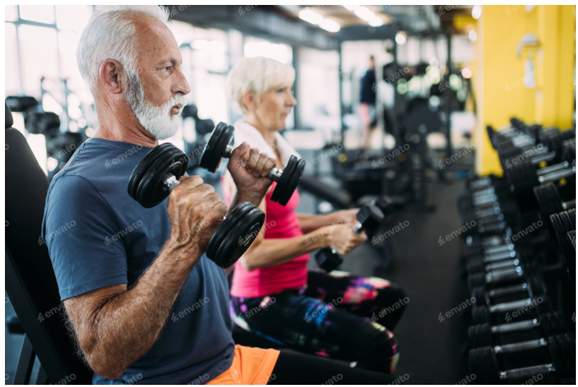 Entenda o impacto do treinamento de força para idoso na prevenção de quedas, ganho de massa muscular e no crescimento de academias.